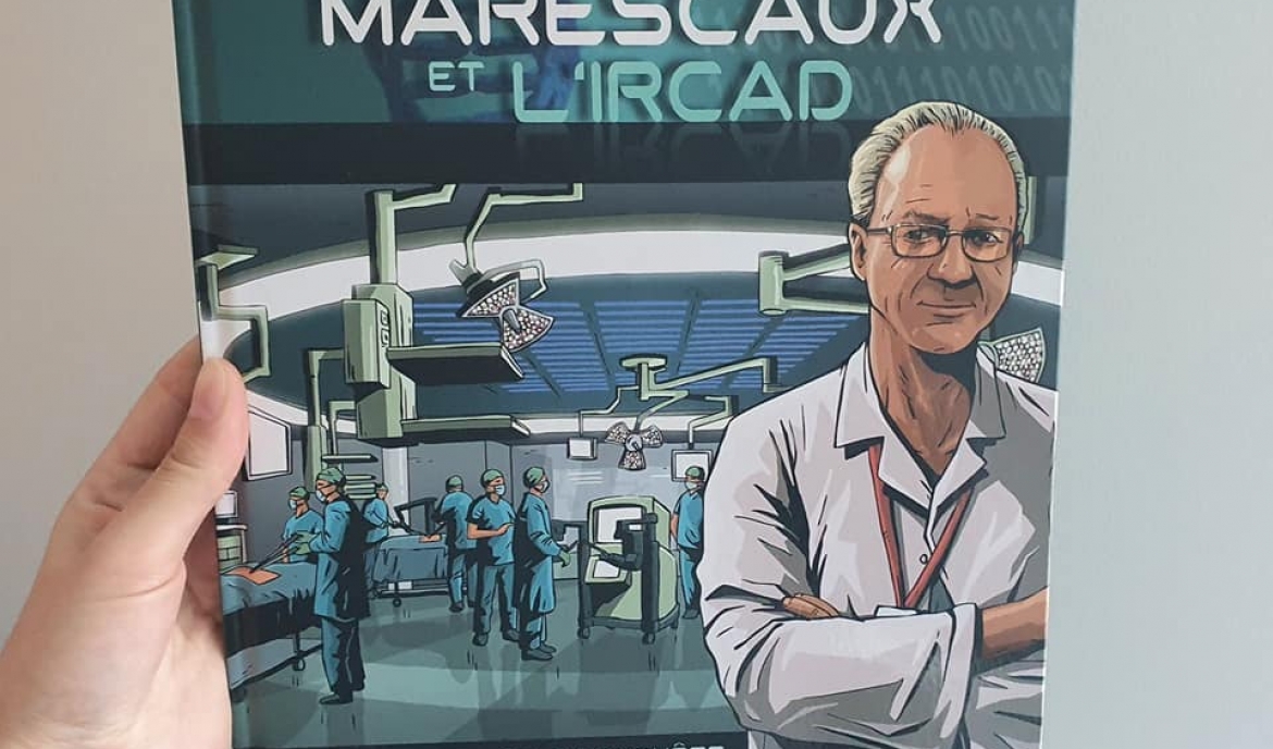 Une BD sort sur le Professeur Jacques Marescaux et l'IRCAD