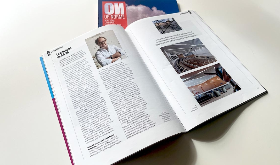 S&AA à l’honneur dans le dernier hors-série du magazine Or Norme !